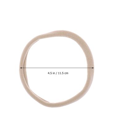 20pcs Seamless Elastic Nylon Headbands for Babies | Khaki Hair Accessories - International Shipping Available - Buy Online on SooperMarket.com