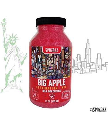 Spazazz SPZ-302 NYC Big Apple Destination Crystals Container 22 oz - Buy Online on SooperMarket.com