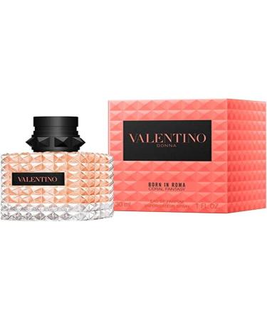 Valentino Donna Born in Roma Coral Fantasy Eau De Parfum Spray For Women 1.0 Ounce 1 Fl Oz (Pack of 1)