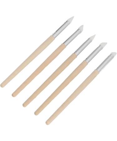 Nail Polish Carving Pen Nail Polish Carving Pen Design Design Wooden Handle Easy Grip Fine Tip 2 Sets Detailed Painting for - Buy Online on SooperMarket.com