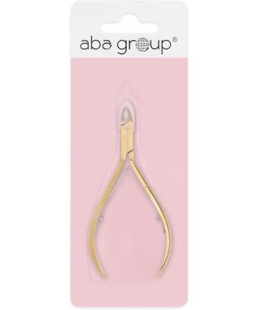 Aba Group Golden Cuticle Nippers with Two Springs 3 mm (1121) Stainless Steel Cuticle Cutter with Sharp and Smooth Cut Fine for Removing Excess - Buy Online on SooperMarket.com