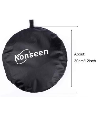5-in-1 Oval Light Reflector 24x35 inch Photography Studio Kit | Portable Collapsible Camera Lighting Reflectors/Diffuser Set with Carrying Case - Buy Online on SooperMarket.com
