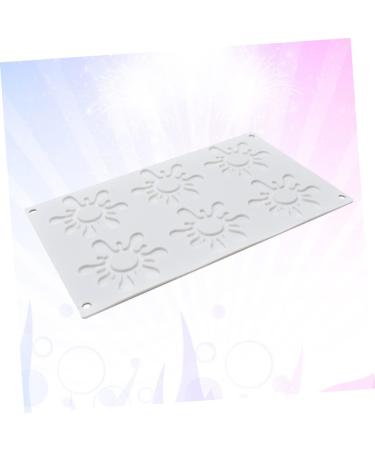Zerodeko 3pcs Candy Decor Cupcake Decorations Silicone Cookie Mold Fondant Molds Cookie Stencils Cake Stencils Gummy Molds Sunflower Mold Cookie Molds Candy Molds White Chocolate Cake Mold mediumx3pcs Whitex3pcs - Buy Online on SooperMarket.com