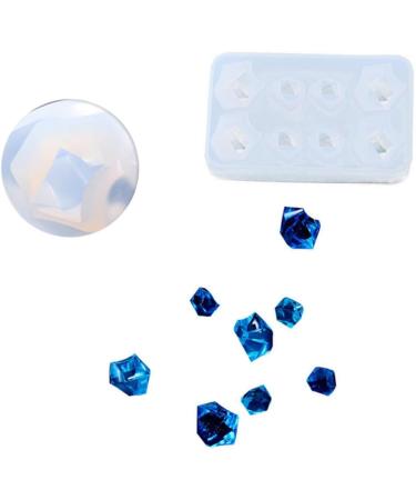 NUOBESTY Silicone Mold 3pcs Ice Cube Mold Silicone Molds Silicone Gel Mould Pendant Making Tool Ice Block Mold Crystal Cake Mold Crystal Drop Gel Mold As Shownx3pcs mediumx3pcs - Buy Online on SooperMarket.com
