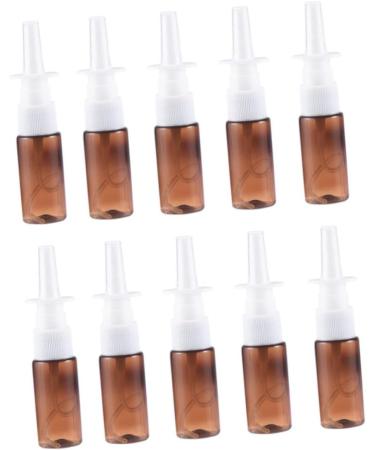 FRCOLOR 15pcs Pump Bottles for Liquids - Refillable Mini Spray & Nasal Spray Containers - Plastic Moisturizing Bottle Set - Buy Online on SooperMarket.com