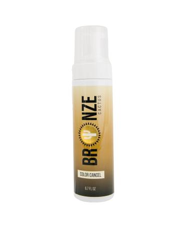 Color Cancel Tan Remover with organic ingredients 2-in-1 Formula for Effortless Glow Renewal Detox and Prime Skin Paraben and Gluten-Free 6.7 fl Oz