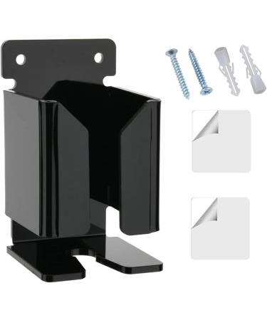 Predolo Wall Holder for Men's Electric Razors | Durable Acrylic Bathroom & Shower Hook | Sleek Black Design - Buy Online on SooperMarket.com