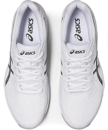 ASICS Men's Gel-Game 9 Tennis Shoes 12.5 - White/Black | Men's Court Shoes - Buy Online on SooperMarket.com