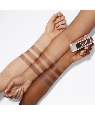 e.l.f. Bite-Size Brow Mini Quad Kit - Dark Brown 0.14 Oz - Buy Online on SooperMarket.com