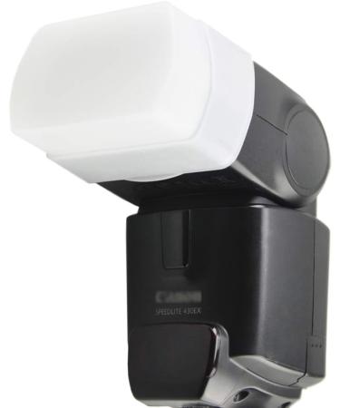JJC Flash Diffuser for Canon 430EX II & Sony HVL-F43M - Bounce Light Softbox | 1 Pack - Buy Online on SooperMarket.com