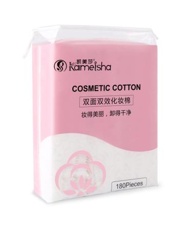 FOMIYES 180pcs Facial Cotton Pads for face Cleansing Wipes Makeup Wipes face Cotton Pads face Wipes Makeup Cotton Pads Make up Wipes face Cleaning Wipes Clean Wipes White Puff