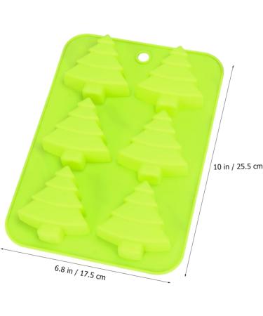 Ciieeo 3pcs Silicone Candle Mold Silicone Molds Christmas Silicone Baking Mold DIY Baking Tools Tree Soap Mould Christmas Fondant Molds Christmas Ice Cube Cake Soap Mold Handmade Soap - Buy Online on SooperMarket.com