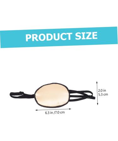 Silk Single Eye Mask Blindfolds for Adults - Pack of 6 | Eye Patch for Lazy Eye | Spectacle Cover | Night Blindfold - Buy Online on SooperMarket.com