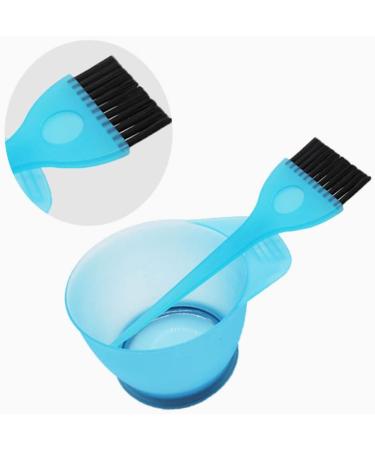1 Set Hair Dye Color Brush and Bowl Set Hair Dye Kit Hair Coloring Kit Hair Color Brush Mixing Bowl Kit for Hair Tint Dying Coloring Applicator Blue - Buy Online on SooperMarket.com