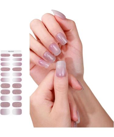 Ruarby Long French False Nails Stick On Nails Nail Gradient Press on Nails DIY Art Accessories Display for Personal Style - Buy Online on SooperMarket.com