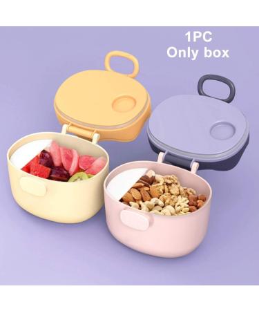 Fiacvrs Baby Milk Powder Formula Dispenser with Spoon - Large Capacity Detachable Container for Baby Feeding (Purple) - Buy Online on SooperMarket.com