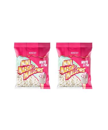 2x Nordthy mini Marshmallows White&Pink 675g