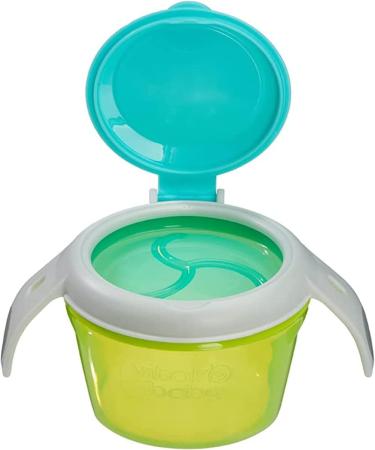 Vital Baby NOURISH Snack Pot - Non-Spill, Easy Grip Handles, Seal Lid - Buy Online on SooperMarket.com