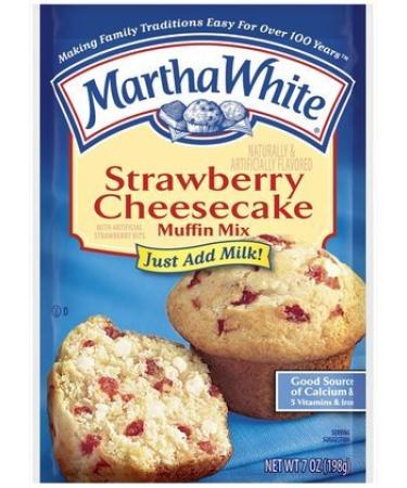 Martha White Strawberry Cheesecake Muffin Mix - 7 oz