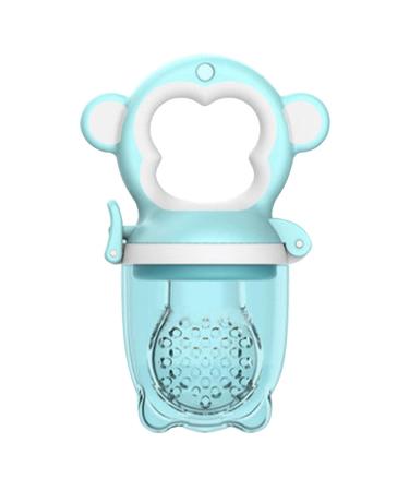 Abbto Fruit Bite Rings - Food Grade Silicone Baby Mesh Feeder for Infants & Toddlers | Durable & Safe Fruit Bite Rings for Children - Buy Online on SooperMarket.com