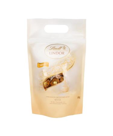 Lindor White 1 kg bag approx. 80 Lindt chocolate balls