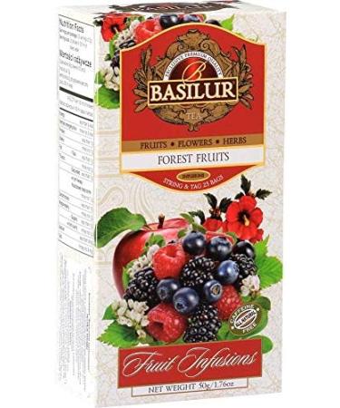 Fruit Infusion Forest Fruits Tea x (4) - 25 Bags Per Box - Traditional Herbal Tea  - Buy Online on SooperMarket.com