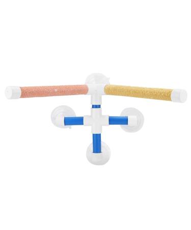 Birds Shower Perches Parrots Shower Standing Bird Perches Stand Toy with Suction Cups for Budgies Parakeet Cockatiel