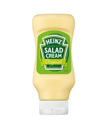 Heinz Salad Cream Squeezy Top Down 460 g