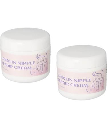 2-Pack Lanolin Nipple Cream 30g - Moisturizing Balm for Breastfeeding, Pain Relief - Buy Online on SooperMarket.com