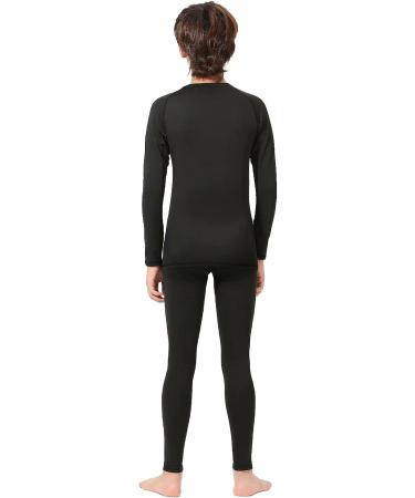 X-Large Youth Boys' Thermal Compression Set | Fleece Lined Base Layer Shirts and Pants for Big Kids - Buy Online on SooperMarket.com