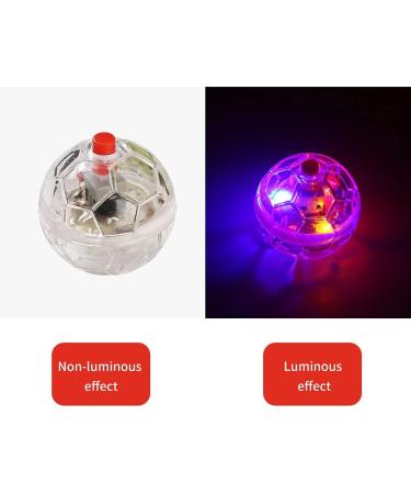 3 Pcs LED Flashing Balls Light Up Cat Dog Balls Flashing Elastic Ball Pet Color Light Play Jumping Interactive Ball Interactive Toys Pet Color Light Ball Interactive Toys for Cats Dogs(Clear) - Buy Online on SooperMarket.com