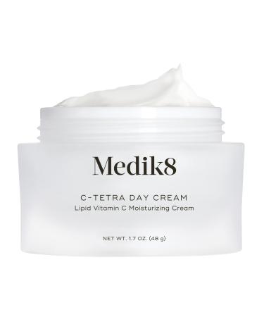 Medik8 C-Tetra Day Cream - Lipid Vitamin C Enhances Skin Radiance - Hydrates for Healthy-Looking Complexion - Smoothens and Brightens - Luminous and Lightweight Formula - 1.7 oz Moisturizer