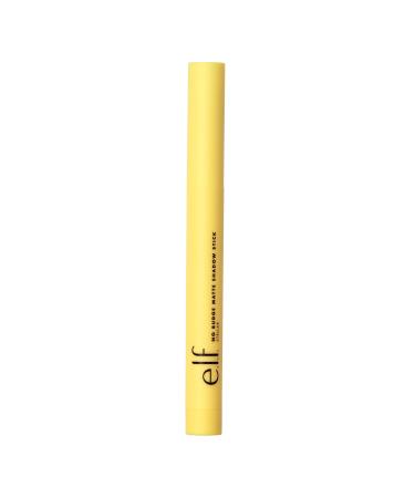 e.l.f. No Budge Matte Shadow Stick  One-Swipe Cream Eyeshadow Stick  Long-Wear & Crease Resistant  Matte Finish  Stellar Stellar 0.19 Ounce (Pack of 1)