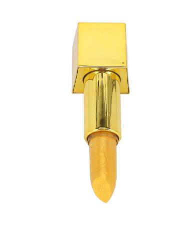 Naroote Gold Lipstick Gold Lip Gloss Waterproof Long Lasting High Pigments Lip Makeup Cosmetic Golden Lipstick Glitter Lipstick for Women 3.5g (07)