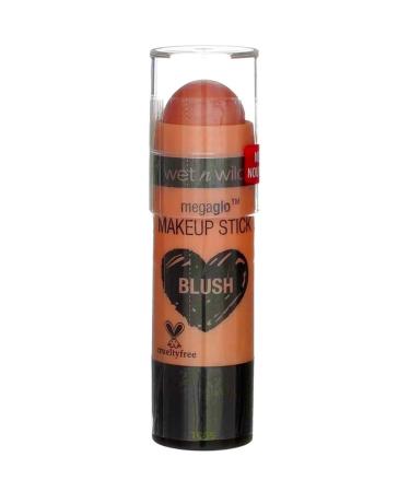 Wet n Wild MegaGlo Makeup Stick Blush Peach Bums 0.21 oz (6 g)