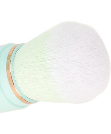 Retractable Powder Brush Blue Portable Home Makeup Brush Set for Makeup Beginners - Buy Online on SooperMarket.com