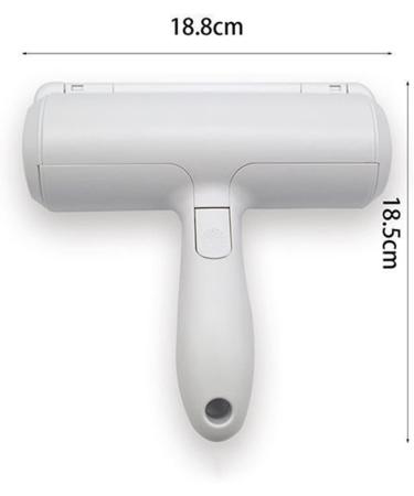 TARVIT Pet Hair Removal Brush | Effective Carpet Hair Removal Tool | Grey Color - Buy Online on SooperMarket.com