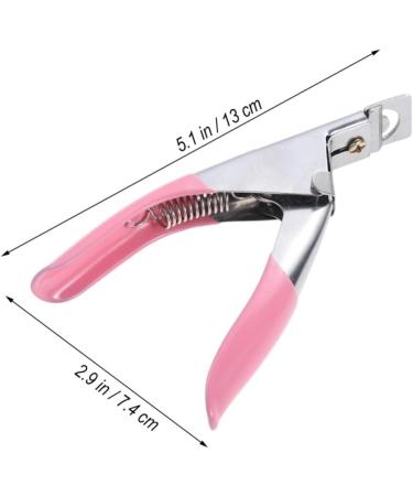 Beavorty Nail Art Scissors Metal Shears u Shaped Nail Scissors False Nail Tip Clipper Acrylic Nail Tool Nail Tool Stainless Steel Nail Clippers Nail File False Nails Manicure medium Rosy - Buy Online on SooperMarket.com