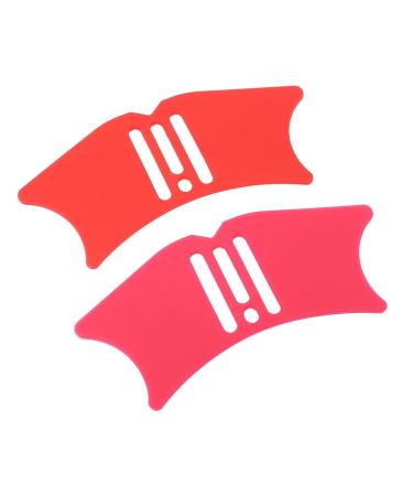 Shop Nose Shadow Template - Silicone Contour Tool & Makeup Set for Perfect Contours (Rose Red & Red - Buy Online on SooperMarket.com