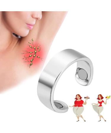 Elegant Magnetic Lymph Drainage Rings for Women | Weight Loss & Wellness | International Shipping - Buy Online on SooperMarket.com