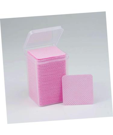 FRCOLOR 1200 Pcs Lint-Free Nail Towels | Pure Cotton Cleaning Paper | Anti-Clogging | 4.8x4.8cm | Pink | Perfect for Nail Salons & At-Home Use - Buy Online on SooperMarket.com