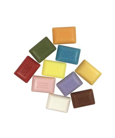 Pack of 10 Argan Oil Soaps - 25g | Hotel Collection by Maison du Savon de Marseille - International Shipping - Buy Online on SooperMarket.com