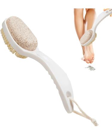 TROONZ Foot Brush and Pumice Stone - Multifunctional Foot Scrubber and Callus Remover for Feet | Gentle Foot Care Tools Anti-Slip Foot Scrubber Anti-Slip Pumice Stone for Feet Men and Women  - Buy Online on SooperMarket.com