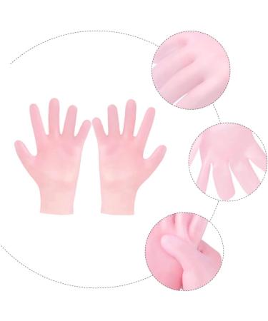 Healeved 2 Pairs Whitening Moisturizing Gloves Cotton Gloves White Gloves Men Moisturizing Gloves for Women Exfoliating Hand Gloves Cracked Hands Gloves Waterproof Gloves Soft Pink Sebs - Buy Online on SooperMarket.com