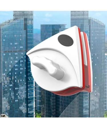 Window Cleaner Double-Sided Window Cleaning Tool with Strong Magnets for High-Rise Homes Offices Schools Apartments Dorms Hotels For doublelayer glas red - Buy Online on SooperMarket.com