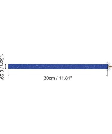 Patikil 0.6x11.8 Blue Bird Paw Perch Stand - Perfect Cage Accessory for Small Parrots & Lovebirds - Buy Online on SooperMarket.com