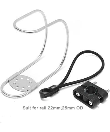 GOTOTOP Stainless Steel Horseshoe Lifebuoy Holder - Marine Yacht Boat Bracket for Swimming Ring & Ship Buoy - 4.5 x 6.3in - Buy Online on SooperMarket.com