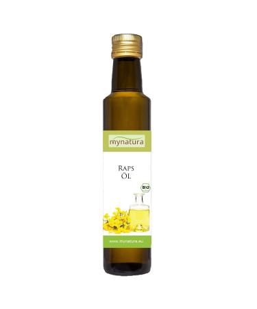 Mynatura organic rapeseed oil I cold-pressed I rapeseed oil I rapeseed I cooking oil I oil I vegetable I rapeseed oil I vegetable oil I in a bottle (6x 500ml)