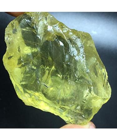 Natural Crystal Rough 1pcs Natural Yellow Crystal Crystal Stone Specimen 60g - Buy Online on SooperMarket.com