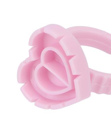 100PC Eyelash Glue Ring Cups - Disposable Adhesive Holders for Eyelash Extensions | Premium Eyelash Tools & Accessories - Buy Online on SooperMarket.com